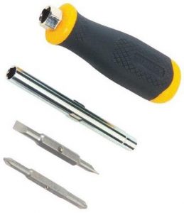 Stanley Carded 6 Way Screwdriver 0 68 012