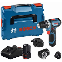 Bosch Professional GSR 12 V 15 FC Cordless Drill Driver Set 1