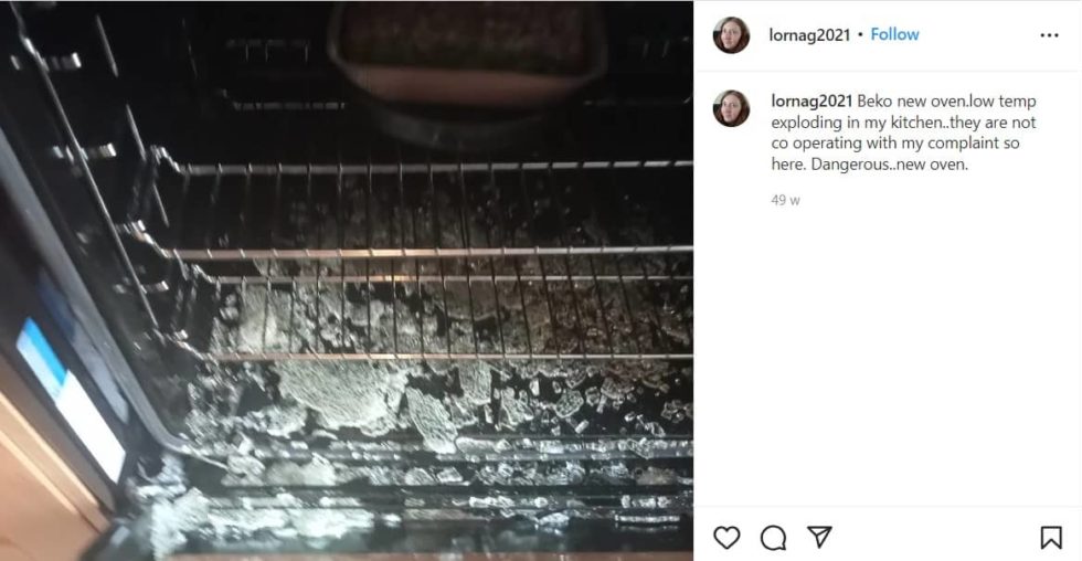 Beko Ovens Beware Of Explosions Be your own Handyman